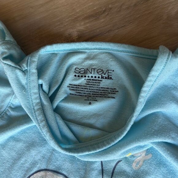 ‘bee happy’ Pajama Set Girls Size 8 - Picture 5 of 5